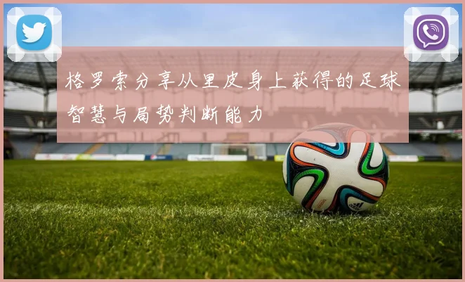 格罗索分享从里皮身上获得的足球智慧与局势判断能力