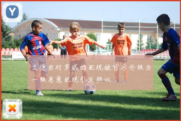 兰德尔对罗威的犯规被官方升级为一级恶意犯规引发热议