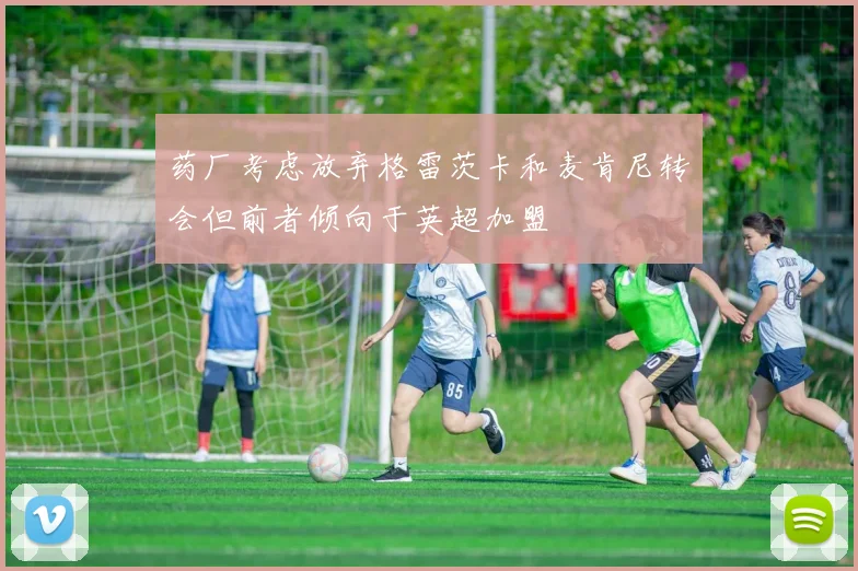 药厂考虑放弃格雷茨卡和麦肯尼转会但前者倾向于英超加盟